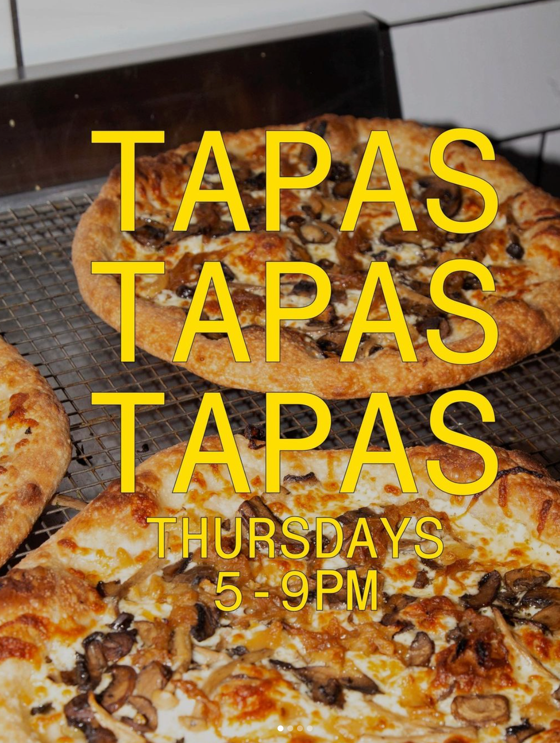 TAPAS - Every Thursday!