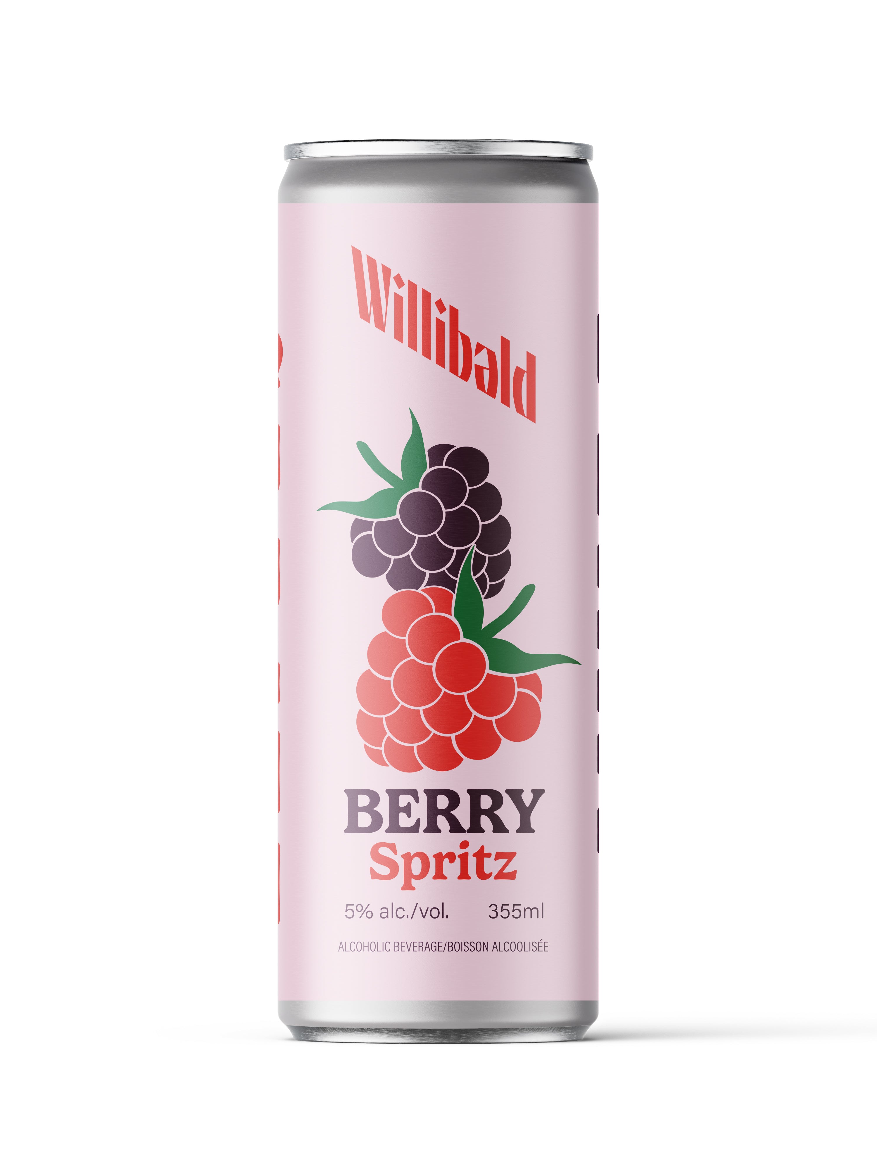 Berry Spritz Vodka Cocktail - Willibald Farm