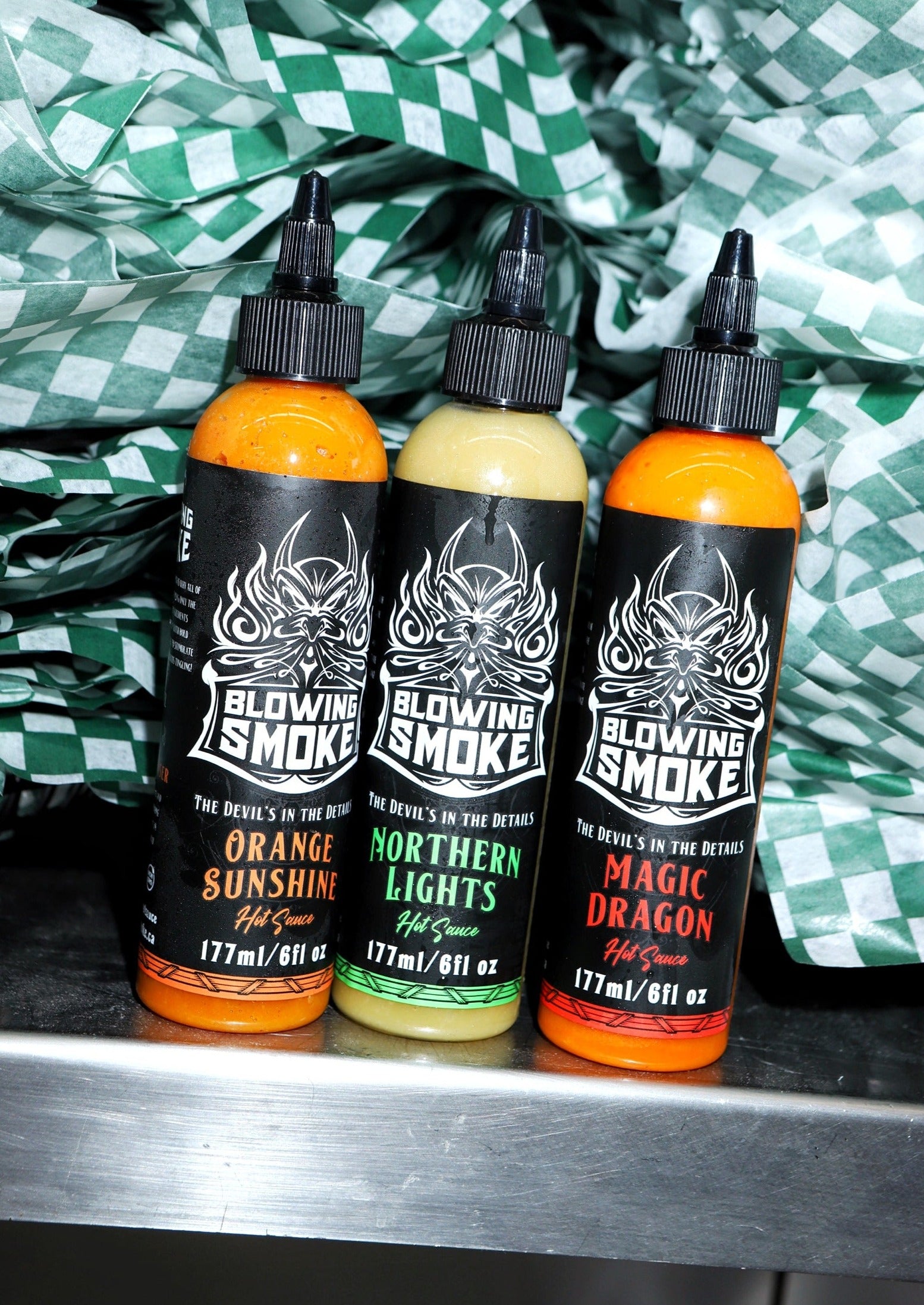 Blowing Smoke Hot Sauce - Willibald Farm