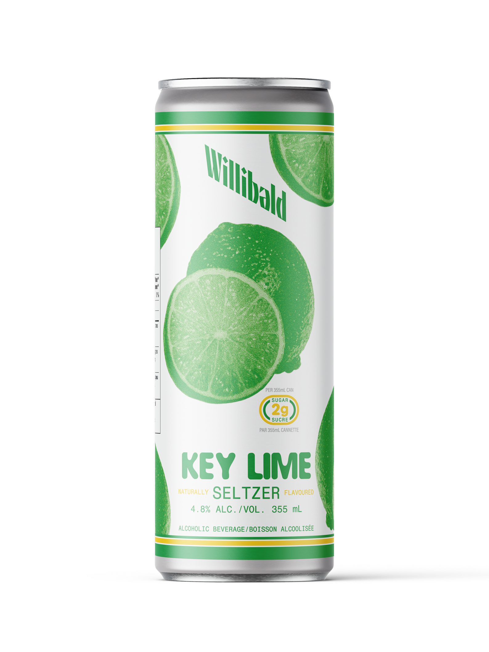 Key Lime Vodka Seltzer - Willibald Farm