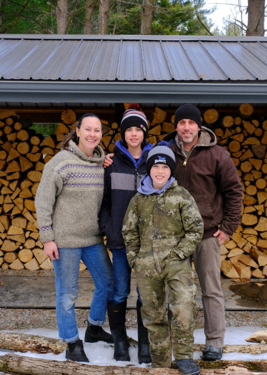 plutonium syrup プルトニウムシロップ　ローカル　トップブリッジ Florio Family Sugarbush Maple Syrup