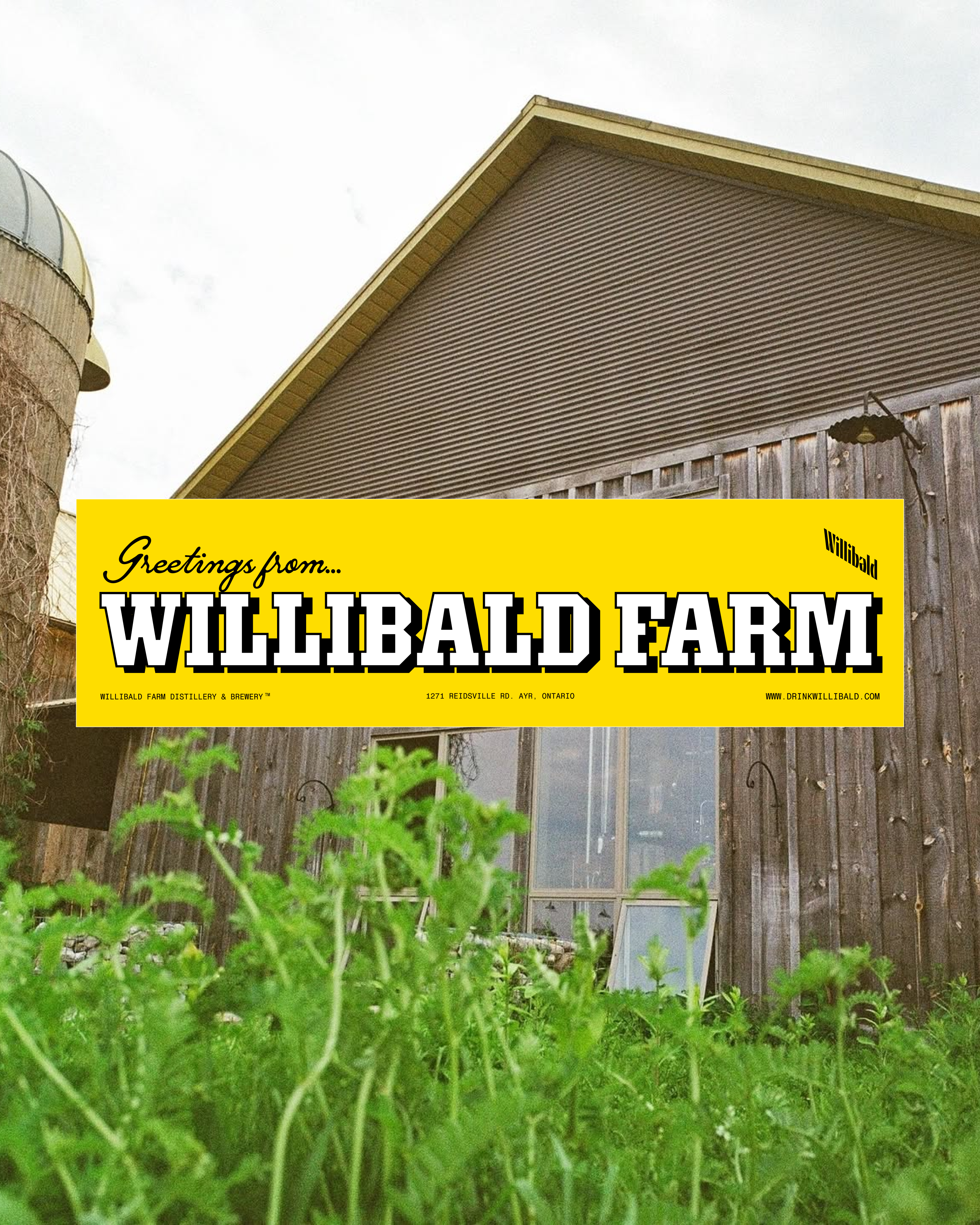 Greetings From Willibald Bumper Sticker