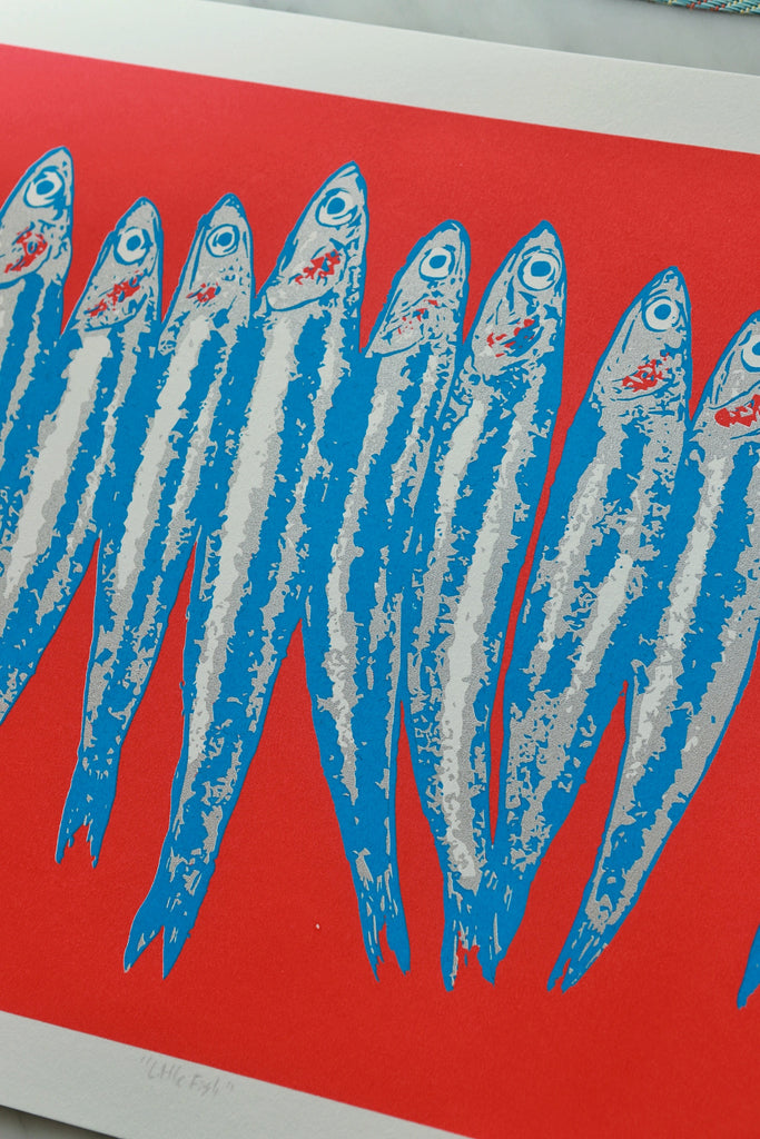 Little Fish  12" x 16"  Art Print - Willibald Farm
