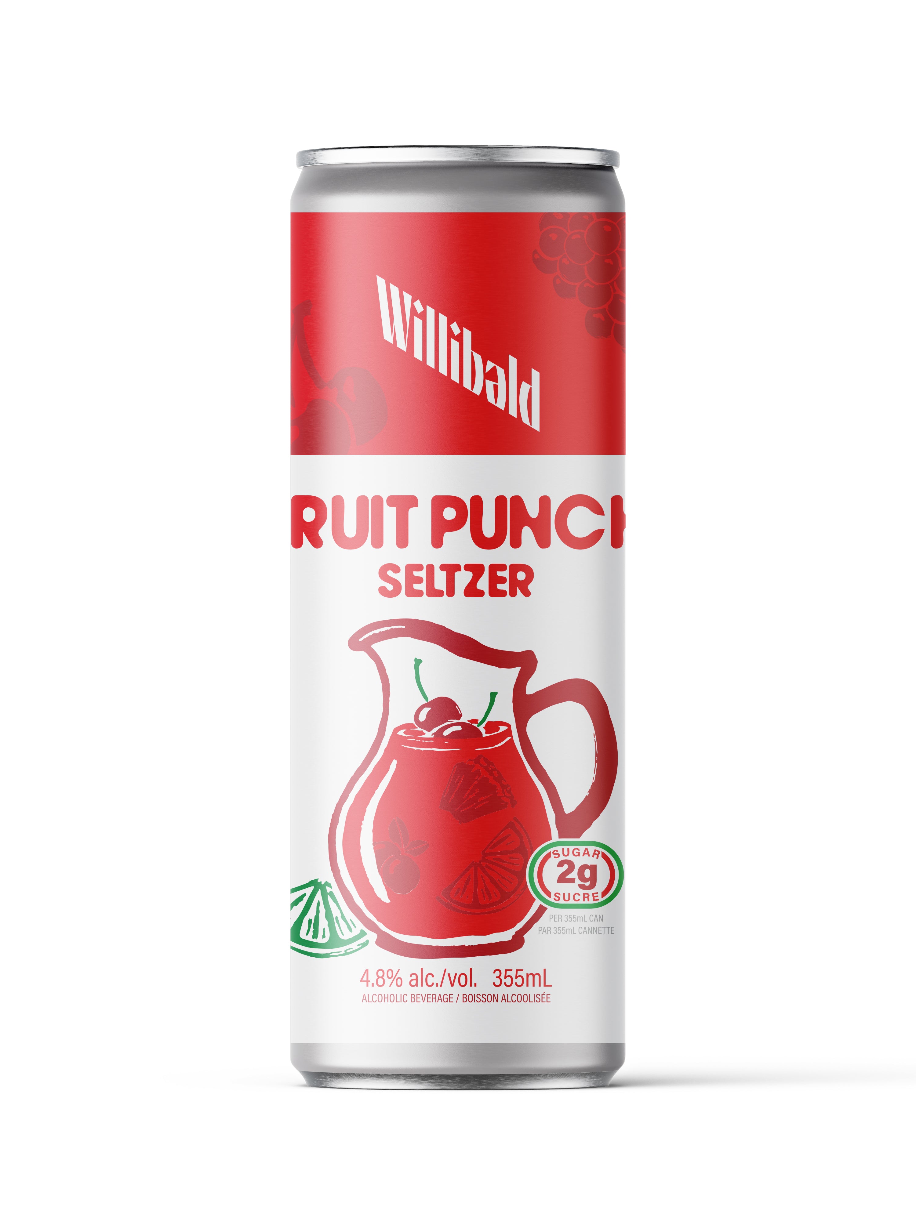 Fruit Punch Vodka Seltzer