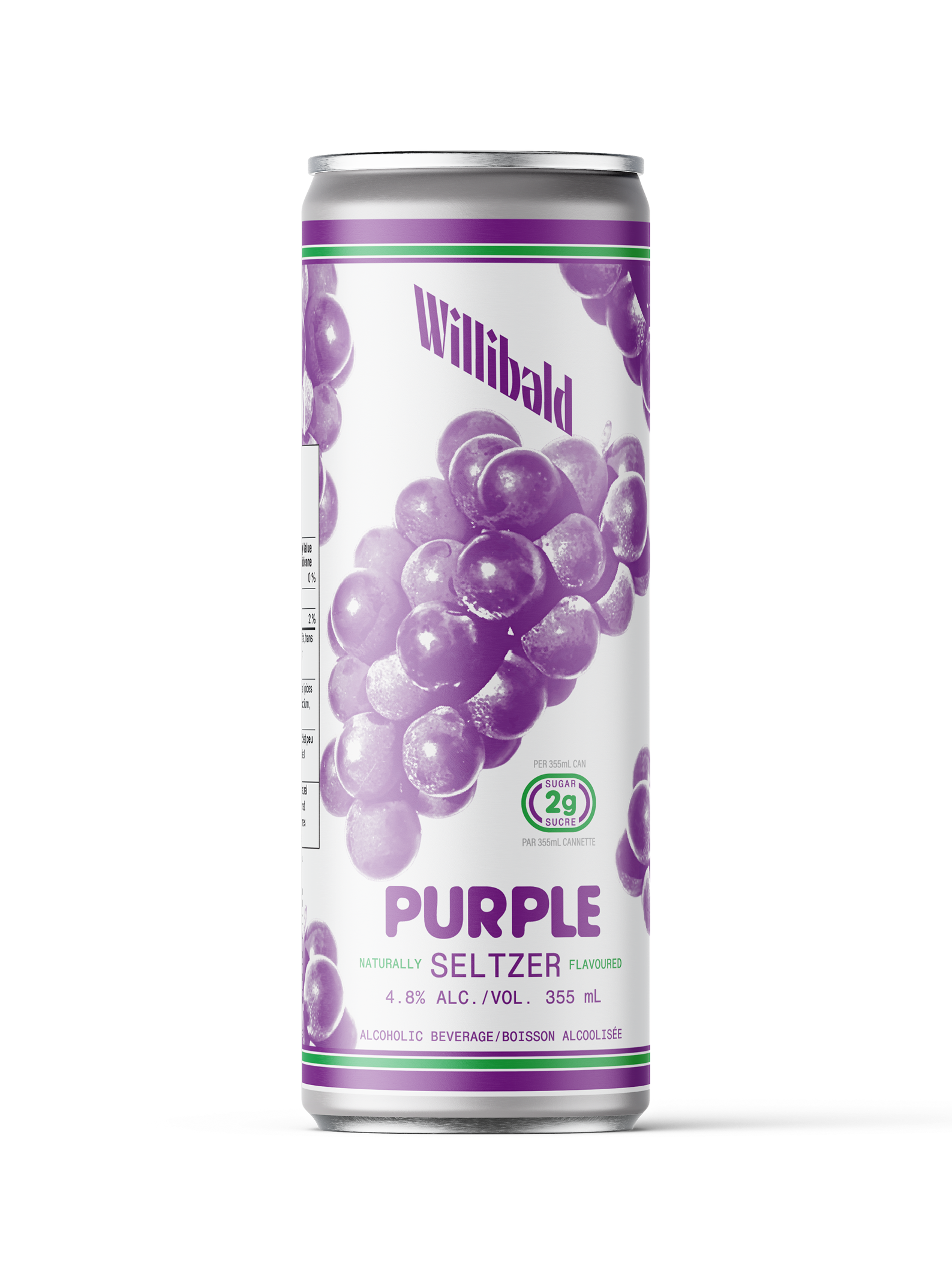 Purple (Grape) Vodka Seltzer