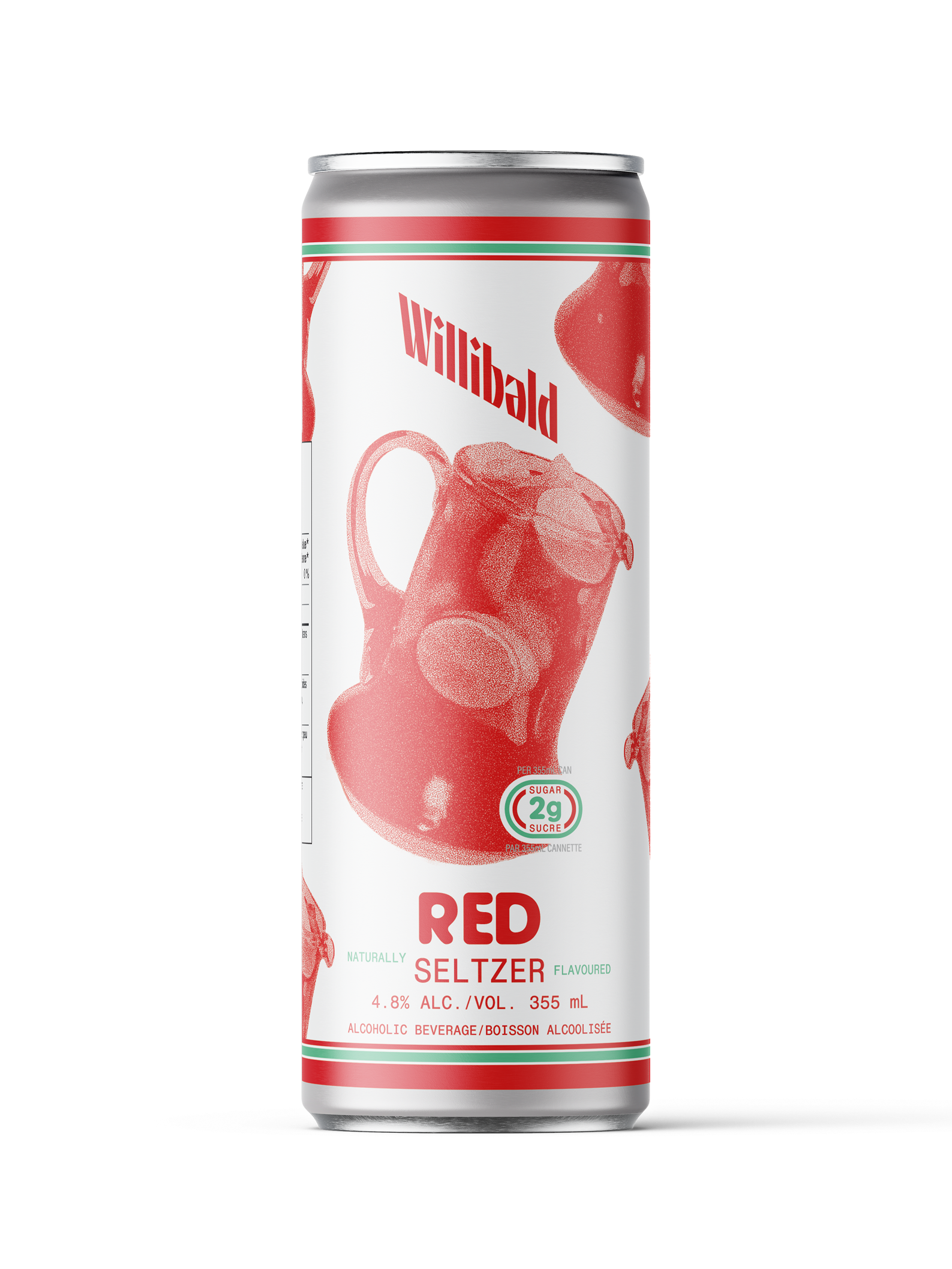 Red Vodka Seltzer