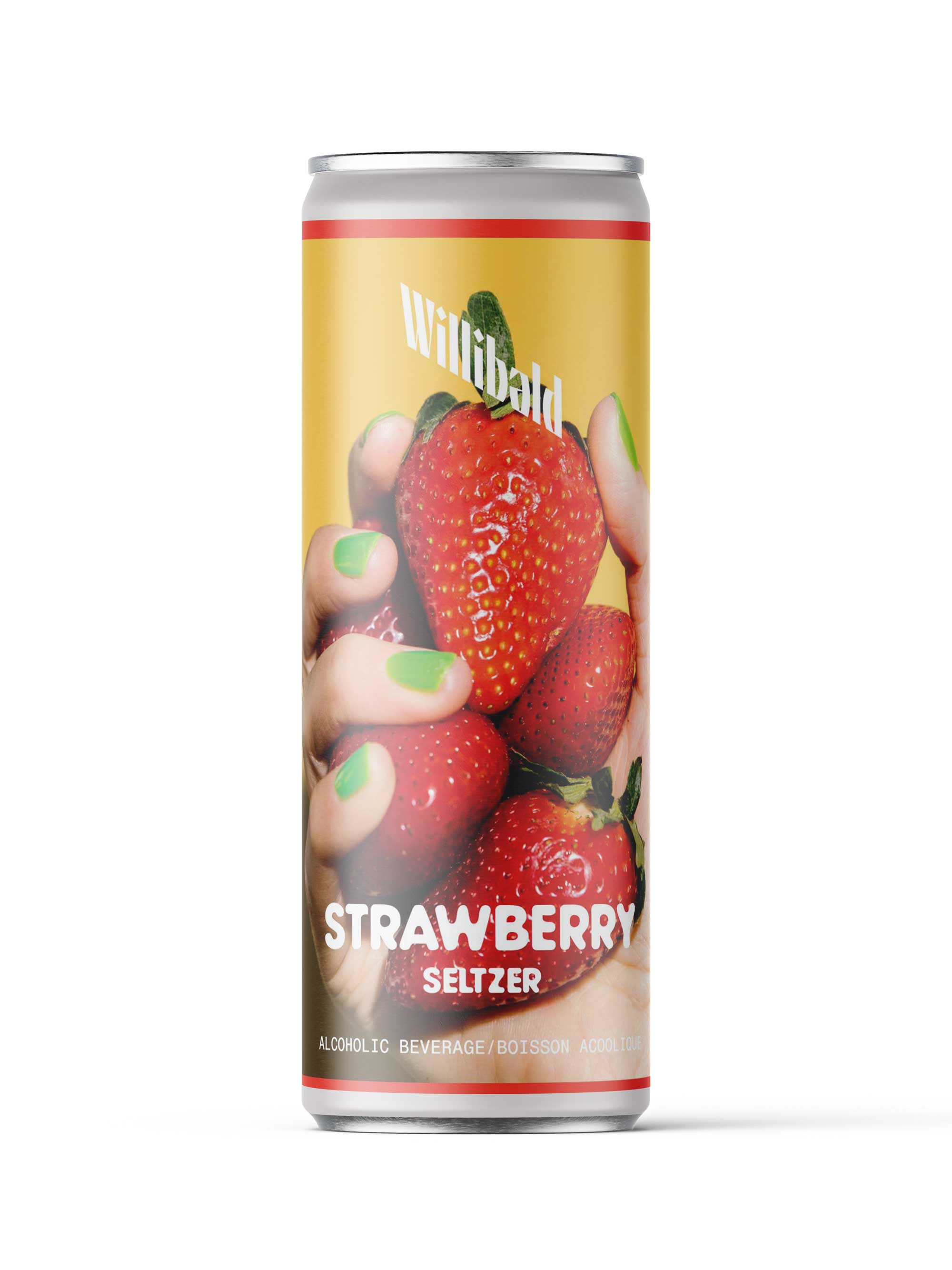 Strawberry Vodka Seltzer - Willibald Farm