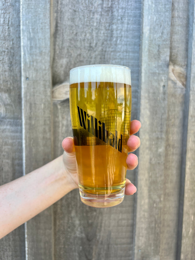 Willibald - Pub Glass - 12oz - Black - Willibald Farm