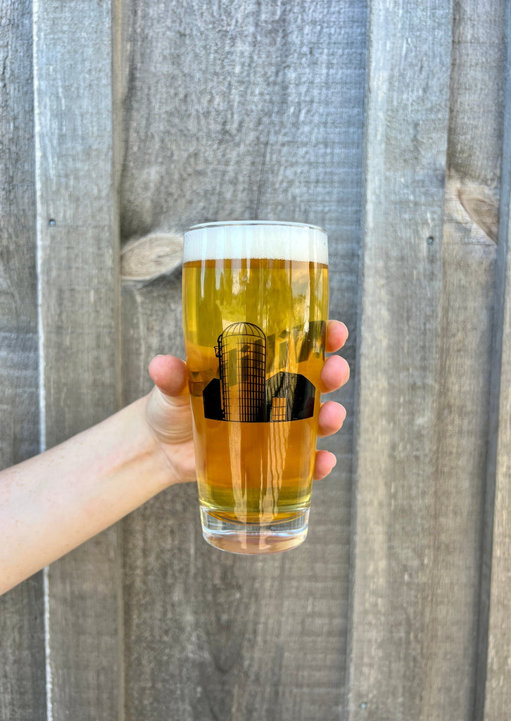 Willibald - Pub Glass - 12oz - Black - Willibald Farm