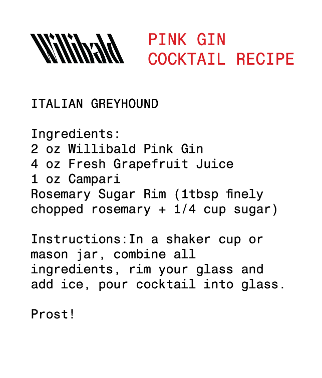 Pink Gin - Willibald