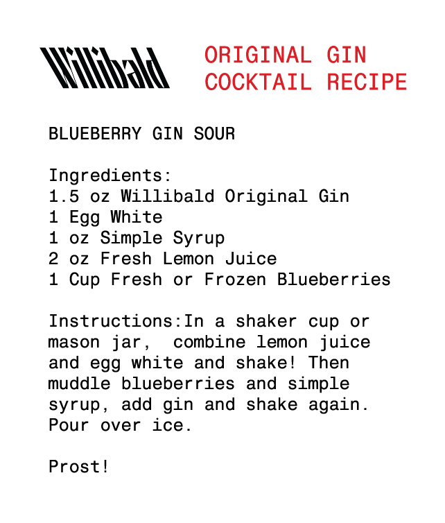 Original Aged Gin - Willibald